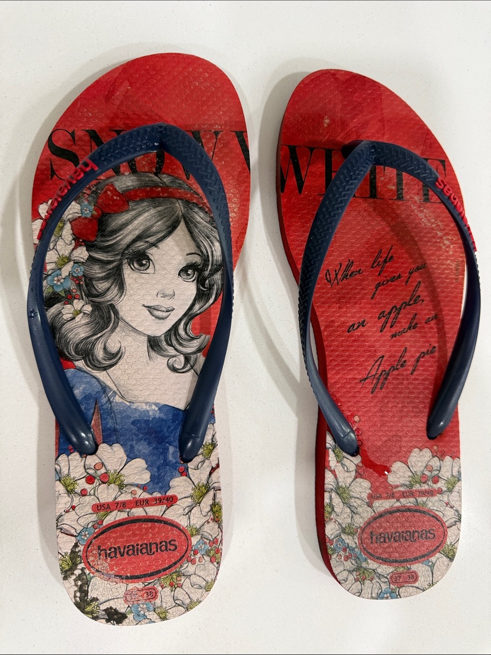 Havaianas Women’s Snow White Flip Flops - Picture 2 of 5